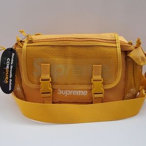 NWT Supreme Cordura Gold Waist Bag